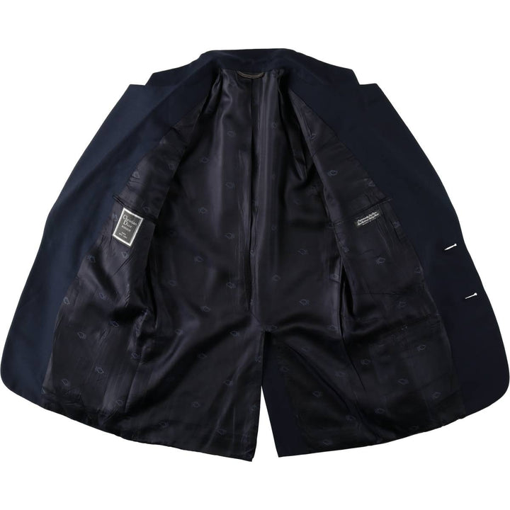 Christian Dior MONSIEUR tailored jacket, made in the USA, men's size S equivalent. unclear navy blue type Vintage Second Hand