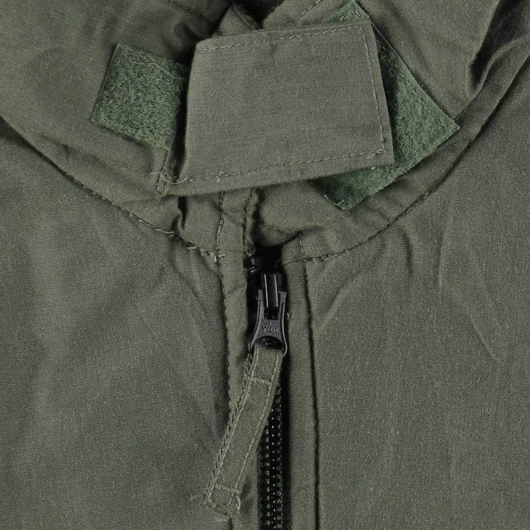 Military fleece vest, made in USA, large-regular size (equivalent to men's L). polyester Khaki type Vintage Second Hand