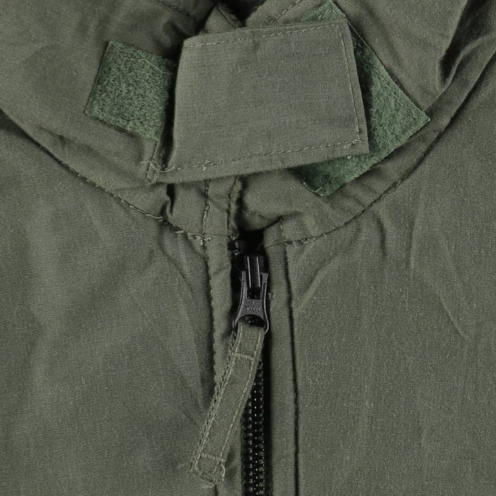 Military fleece vest, made in USA, large-regular size (equivalent to men's L). polyester Khaki type Vintage Second Hand