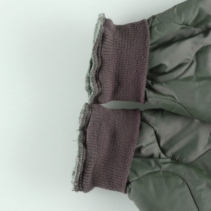 Genuine US military issue, 1990'S military liner jacket, padded, made in USA, X-LARGE (equivalent to men's XL). unclear Khaki type Vintage Second Hand