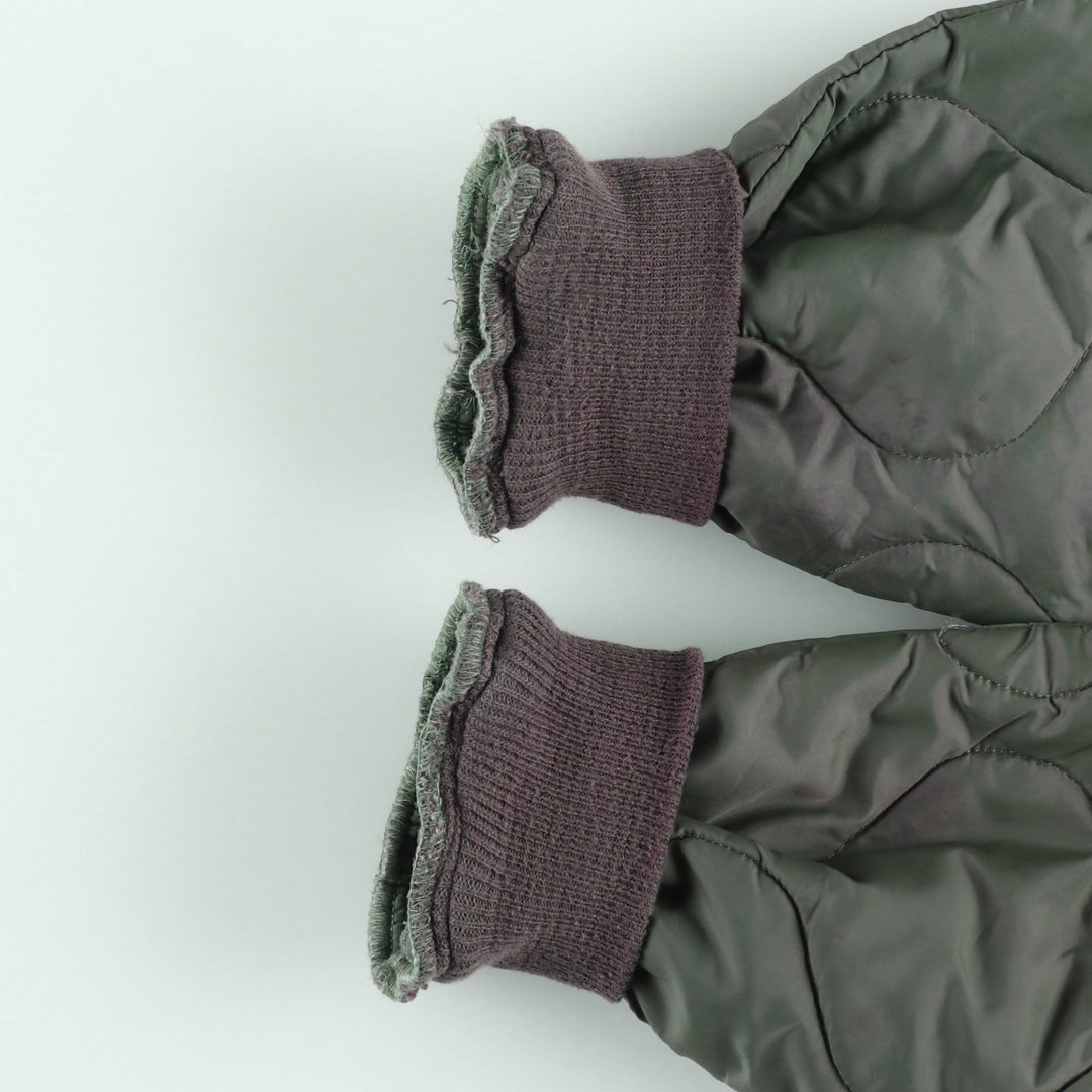 Genuine US military issue, 1990'S military liner jacket, padded, made in USA, X-LARGE (equivalent to men's XL). unclear Khaki type Vintage Second Hand