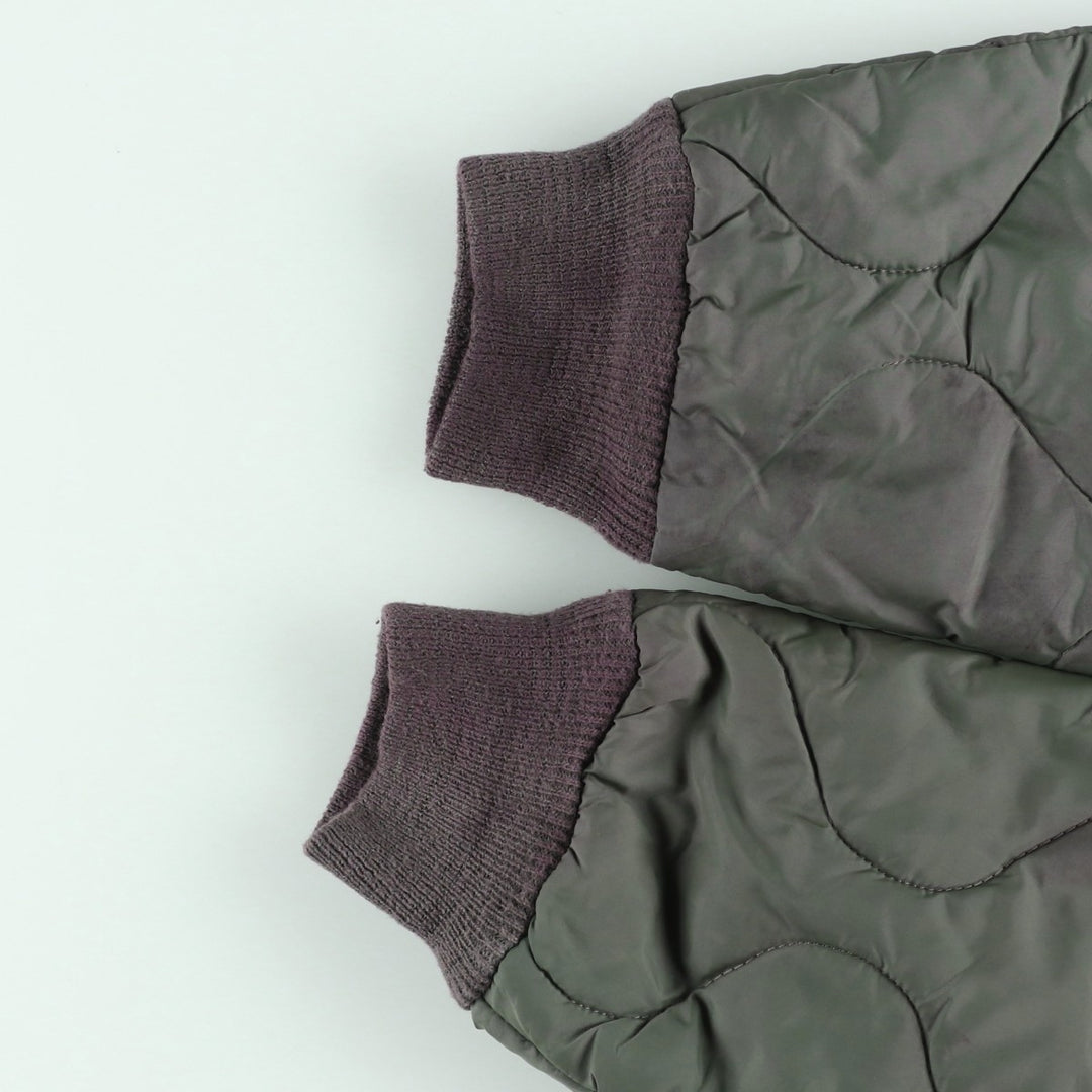 Genuine US military issue, 1990'S military liner jacket, padded, made in USA, X-LARGE (equivalent to men's XL). unclear Khaki type Vintage Second Hand