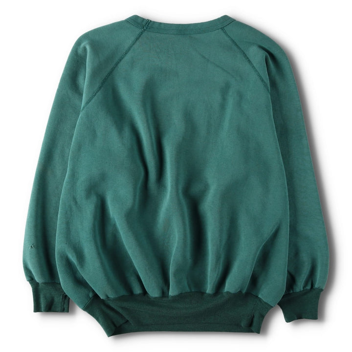 80'S TIGER BRAND FREEMASON Print Sweatshirt, Made in Canada, Men's XL (approx.), Vintage cotton green type Vintage Second Hand