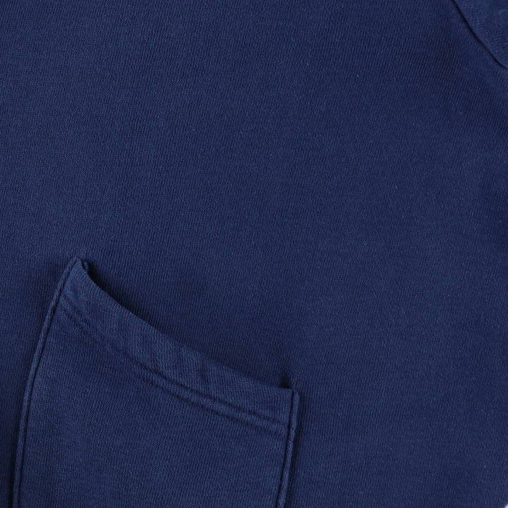 1960'S Full-Zip Sweatshirt, Men's Size L (Equivalent), Vintage unclear navy blue type Vintage Second Hand