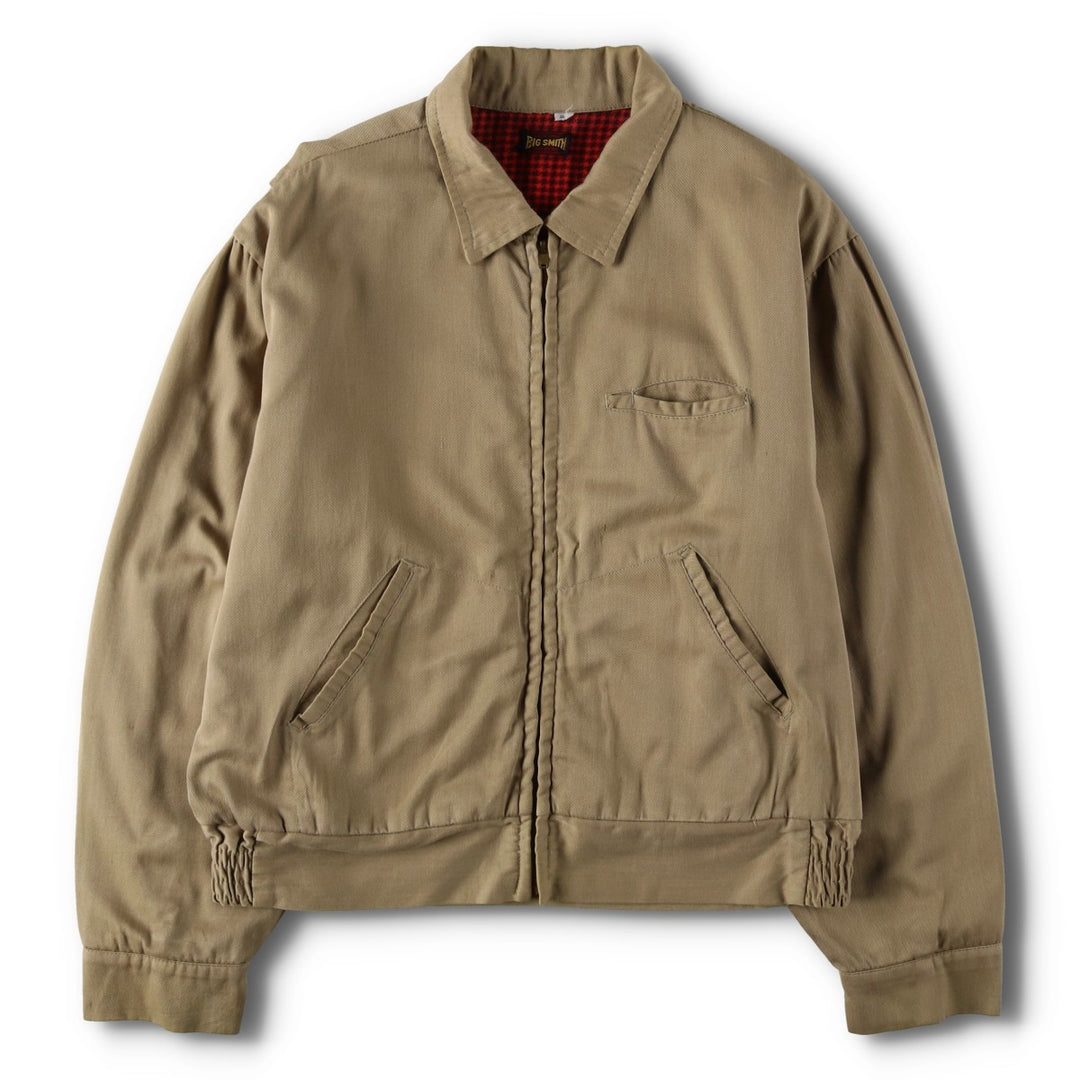 1950'S Big Smith Work Jacket, Size 44 (Men's XL equivalent), Vintage unclear Beige type Vintage Second Hand