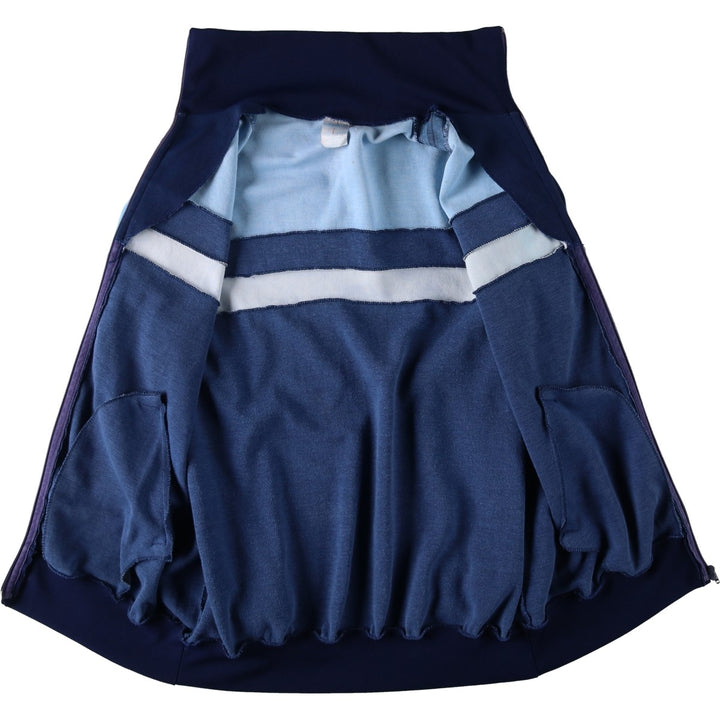Vintage 70s-80'S Adidas VENTEX track jacket, men's size S (approx.). Nylon navy blue type Vintage Second Hand