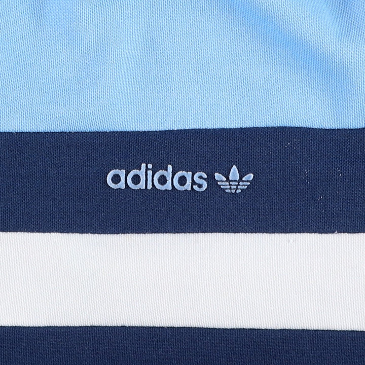 Vintage 70s-80'S Adidas VENTEX track jacket, men's size S (approx.). Nylon navy blue type Vintage Second Hand