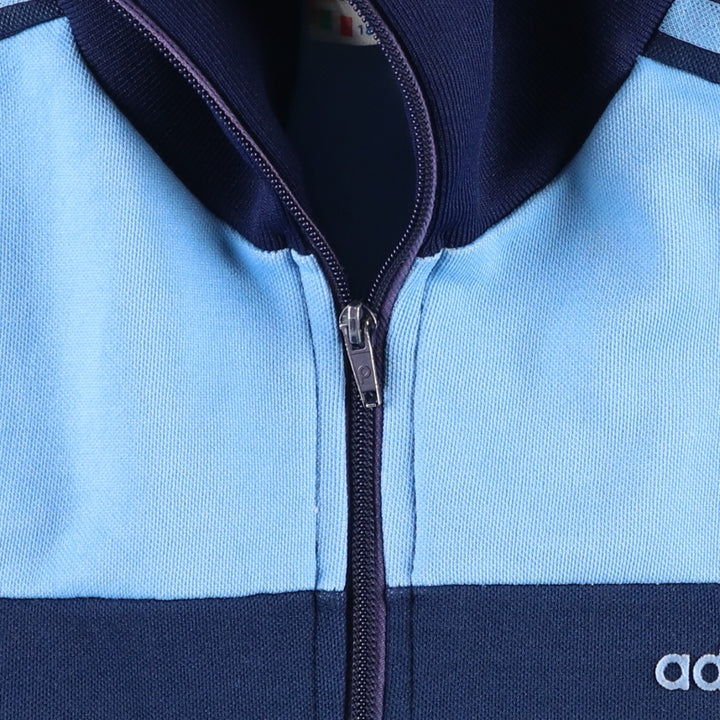 Vintage 70s-80'S Adidas VENTEX track jacket, men's size S (approx.). Nylon navy blue type Vintage Second Hand