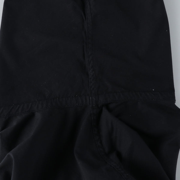 Ralph Lauren POLO by Ralph Lauren CLAYTON Short-Sleeve Open-Collar Cotton Shirt, Boxy Fit, Men's Size XL (approx.) cotton black type Vintage Second Hand