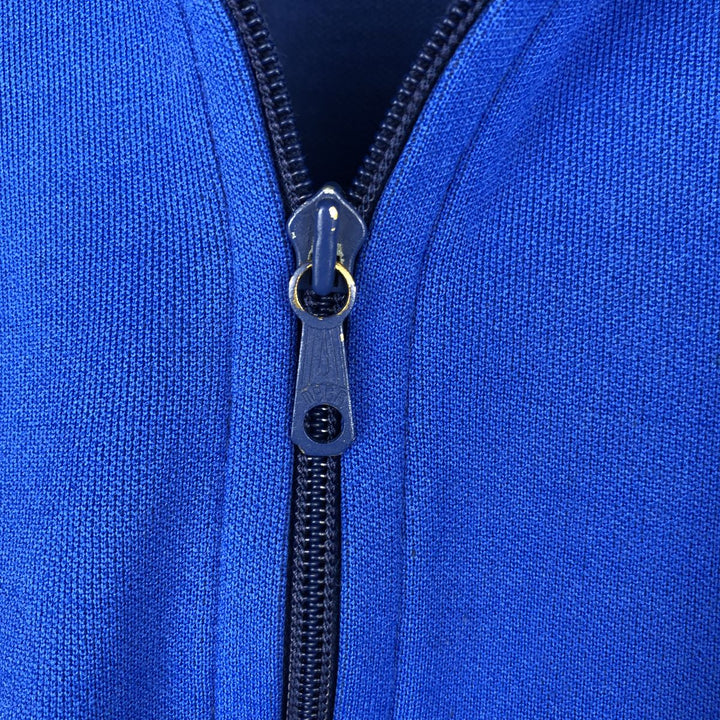 Vintage 70s-80'S Adidas Trefoil Logo Track Jacket (Men's Size L equivalent) cotton blue type Vintage Second Hand