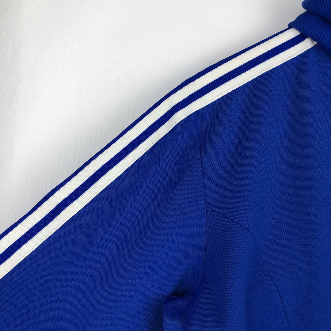 Vintage 70s-80'S Adidas Trefoil Logo Track Jacket (Men's Size L equivalent) cotton blue type Vintage Second Hand