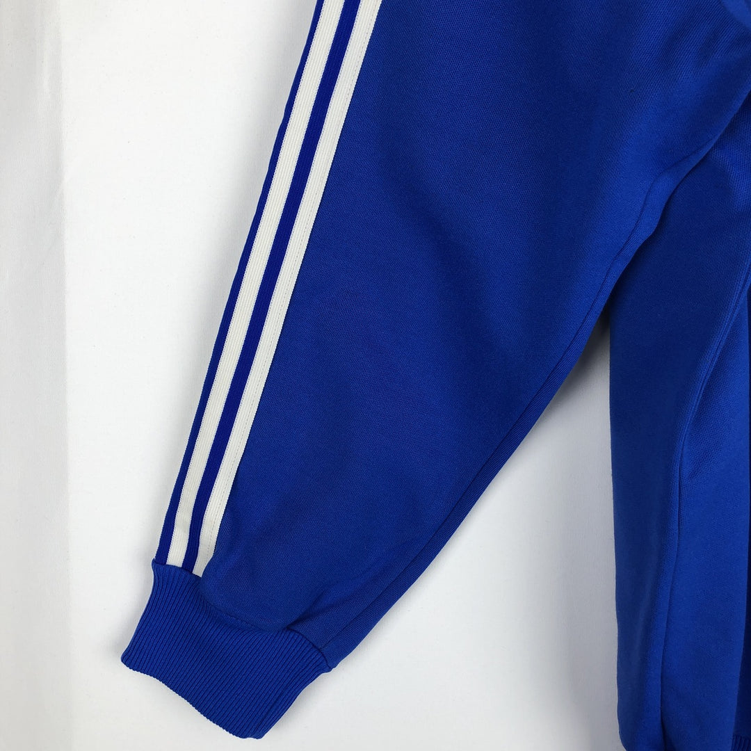 Vintage 70s-80'S Adidas Trefoil Logo Track Jacket (Men's Size L equivalent) cotton blue type Vintage Second Hand