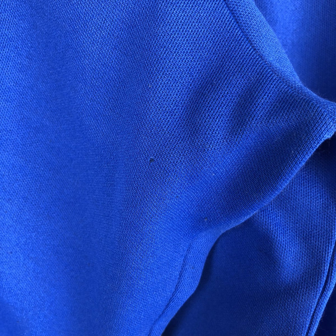 Vintage 70s-80'S Adidas Trefoil Logo Track Jacket (Men's Size L equivalent) cotton blue type Vintage Second Hand
