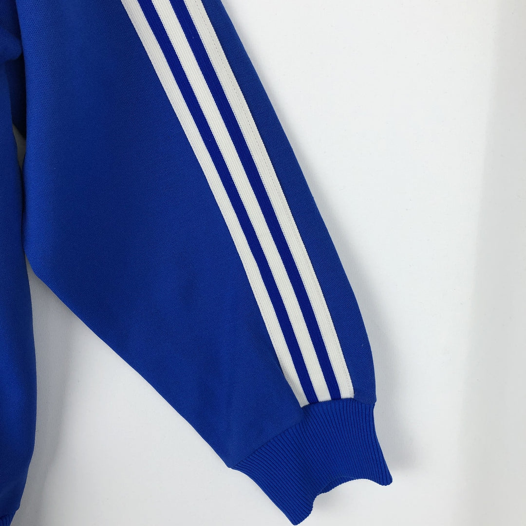Vintage 70s-80'S Adidas Trefoil Logo Track Jacket (Men's Size L equivalent) cotton blue type Vintage Second Hand