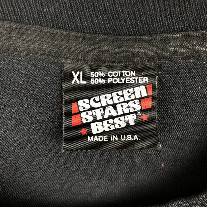 90'S Screen Stars ME PHI ME Album One Rap T-Shirt, Made in USA, Men's XL equivalent. cotton black type Vintage Second Hand