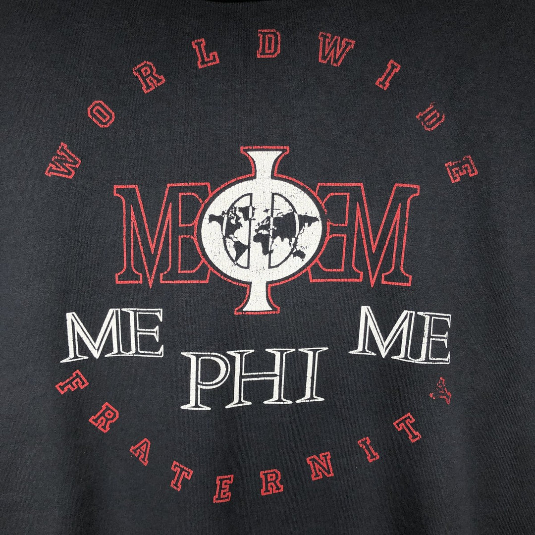 90'S Screen Stars ME PHI ME Album One Rap T-Shirt, Made in USA, Men's XL equivalent. cotton black type Vintage Second Hand