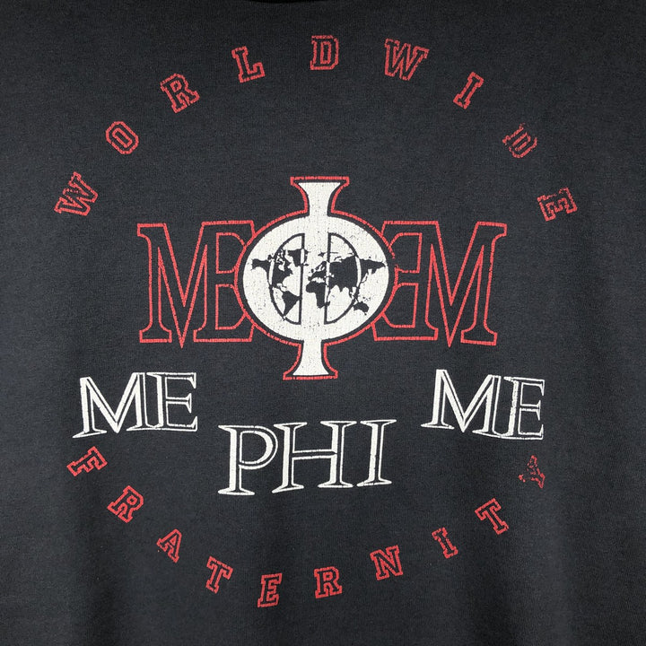 90'S Screen Stars ME PHI ME Album One Rap T-Shirt, Made in USA, Men's XL equivalent. cotton black type Vintage Second Hand