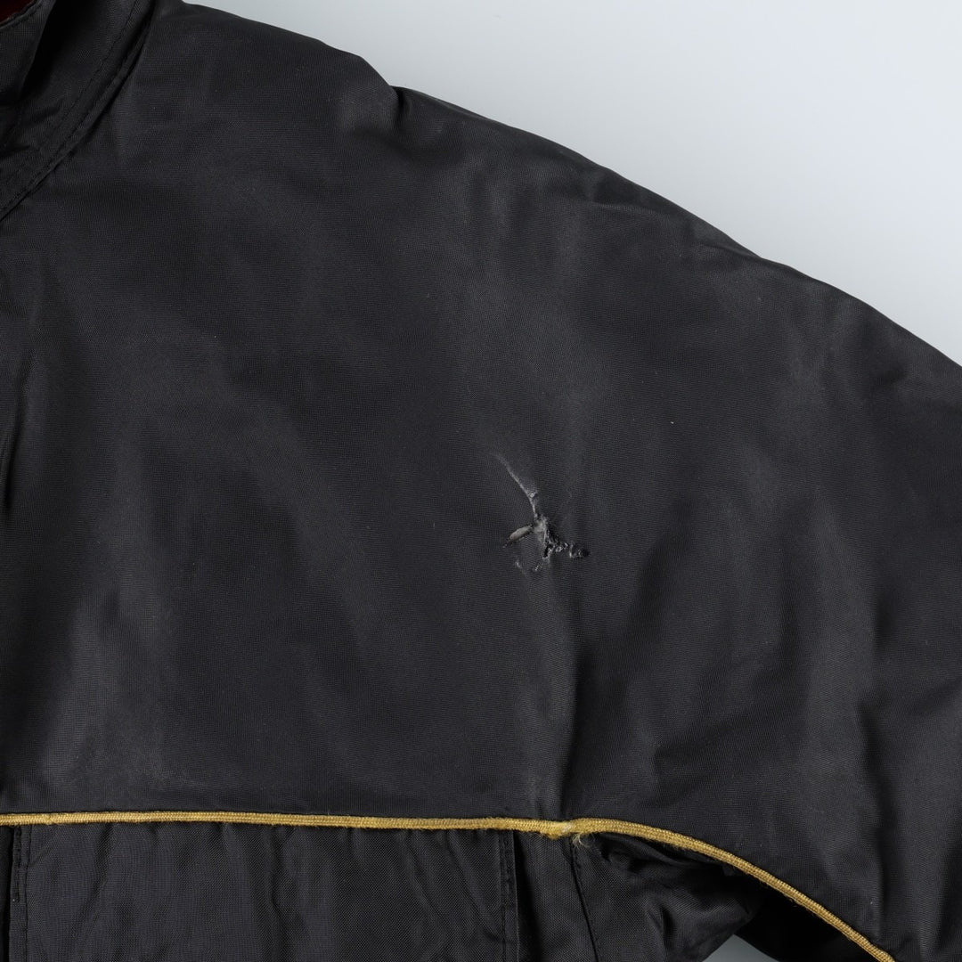 1970'S Belstaff Trial Master 500 Nylon Jacket, Made in England, Men's Size XL (approx.) Polyurethane Coated Nylon black type Vintage Second Hand