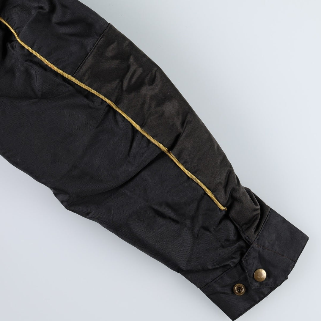 1970'S Belstaff Trial Master 500 Nylon Jacket, Made in England, Men's Size XL (approx.) Polyurethane Coated Nylon black type Vintage Second Hand