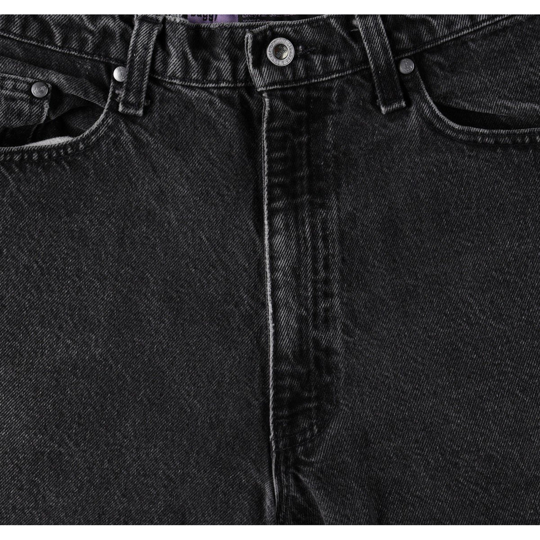 90'S Levi's Silver Tab Baggy Denim Shorts, Men's Size W33 (approx.), Vintage cotton black type Vintage Second Hand