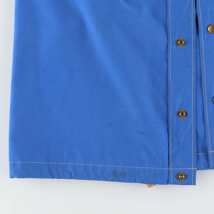 70s-80'S Rocky Mountain Featherbed Gore-Tex Western Shirt Jacket, Men's Size M (Equivalent), Vintage polyester blue type Vintage Second Hand