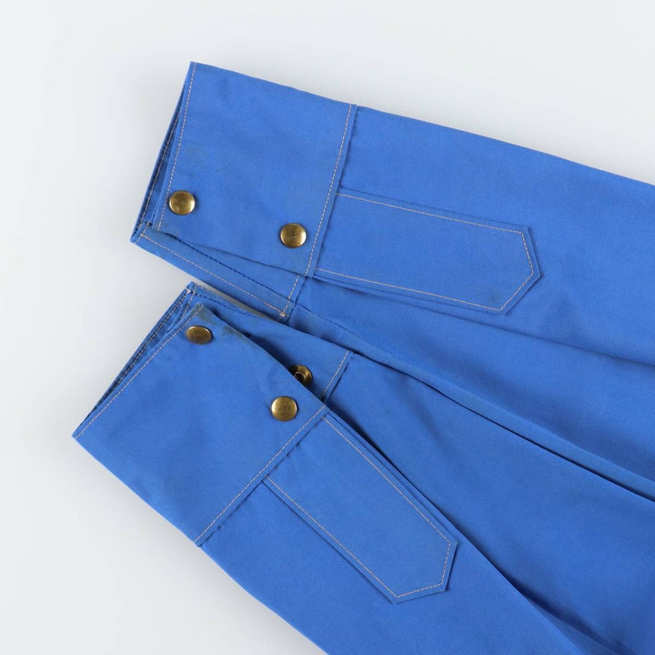 70s-80'S Rocky Mountain Featherbed Gore-Tex Western Shirt Jacket, Men's Size M (Equivalent), Vintage polyester blue type Vintage Second Hand