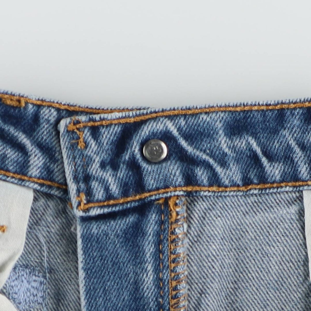 90'S Levi's 20517-0217 Orange Tab Bootcut Denim Pants Made in USA Men's W33 Vintage cotton Blue type light blue Vintage Second Hand