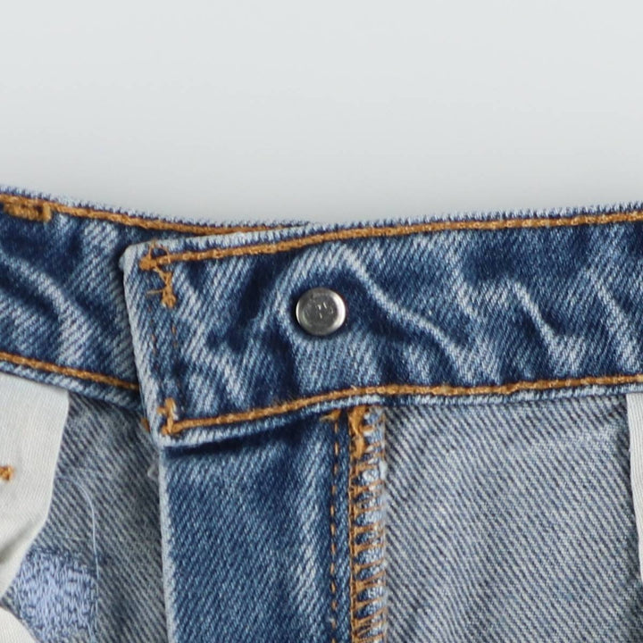 90'S Levi's 20517-0217 Orange Tab Bootcut Denim Pants Made in USA Men's W33 Vintage cotton Blue type light blue Vintage Second Hand