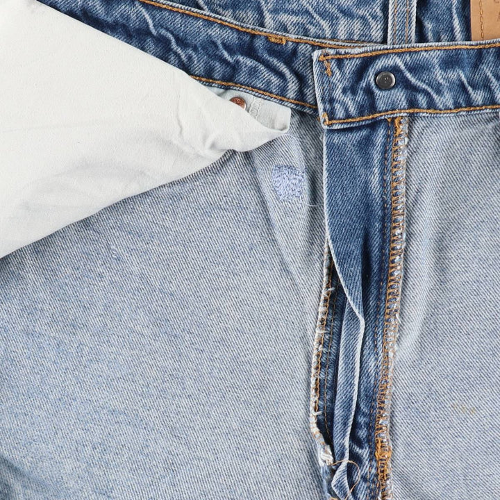 90'S Levi's 20517-0217 Orange Tab Bootcut Denim Pants Made in USA Men's W33 Vintage cotton Blue type light blue Vintage Second Hand