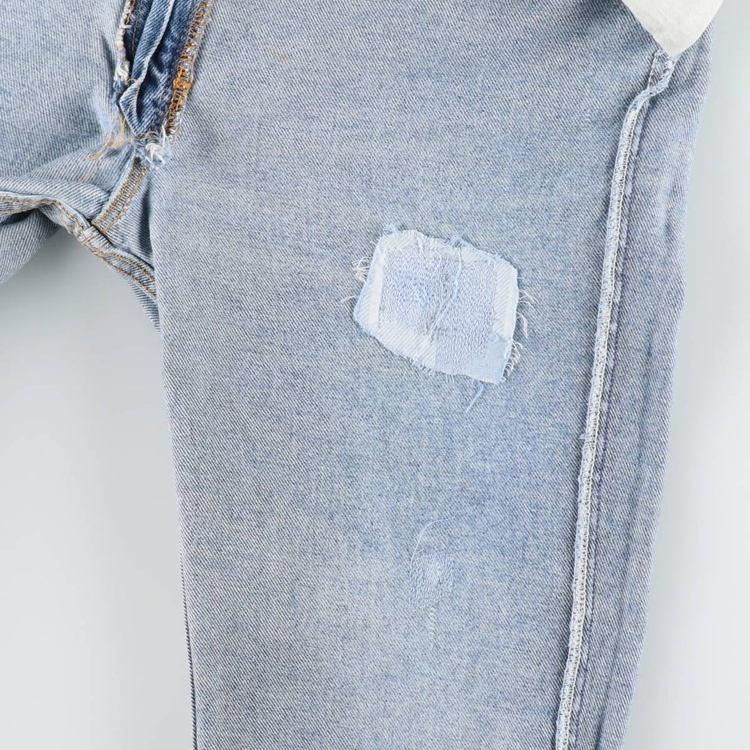 90'S Levi's 20517-0217 Orange Tab Bootcut Denim Pants Made in USA Men's W33 Vintage cotton Blue type light blue Vintage Second Hand