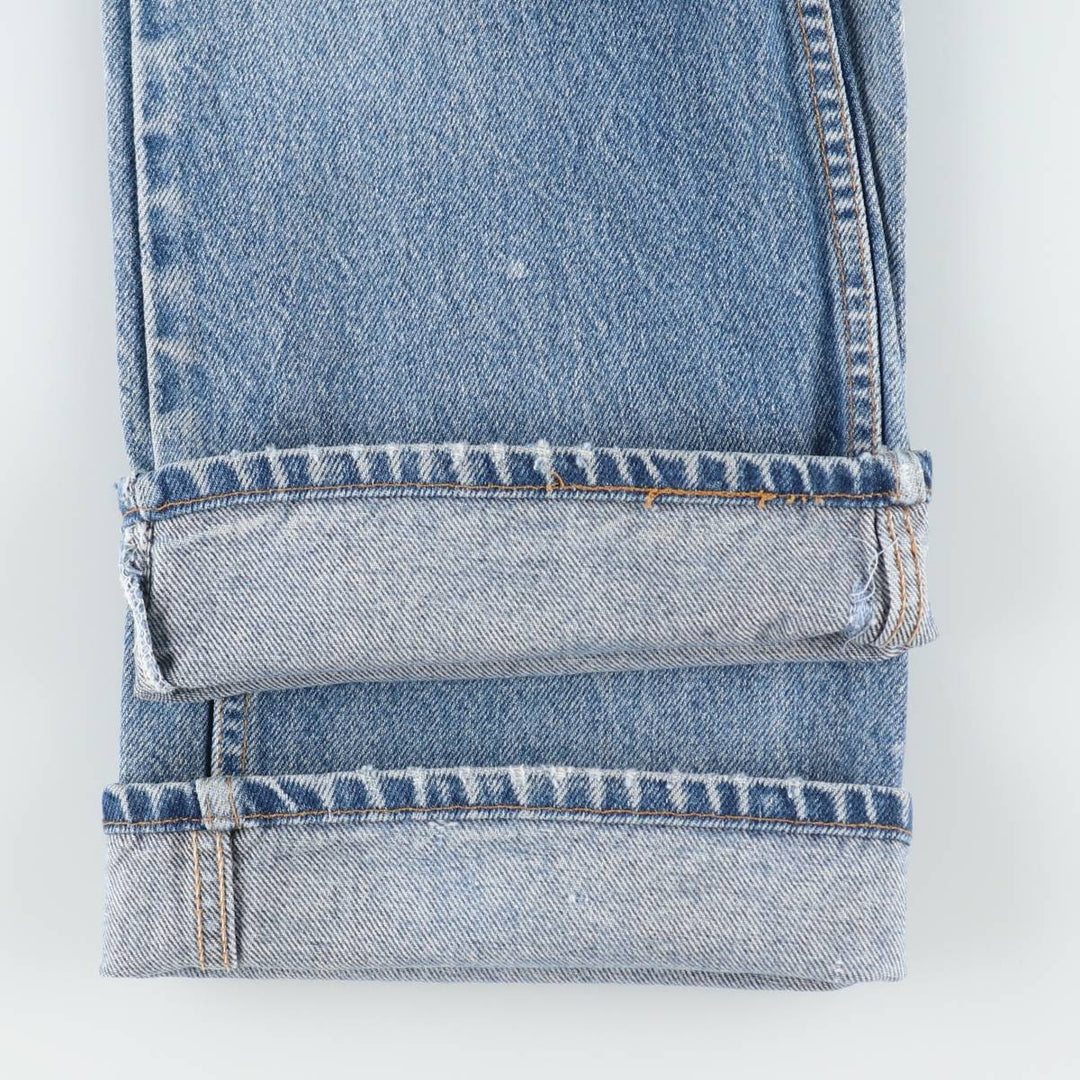 90'S Levi's 20517-0217 Orange Tab Bootcut Denim Pants Made in USA Men's W33 Vintage cotton Blue type light blue Vintage Second Hand