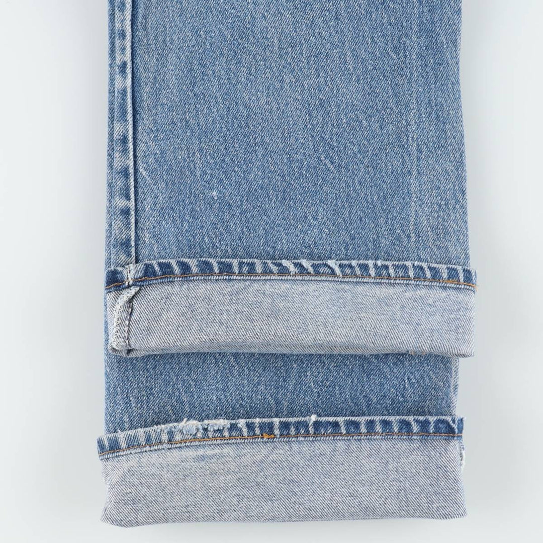 90'S Levi's 20517-0217 Orange Tab Bootcut Denim Pants Made in USA Men's W33 Vintage cotton Blue type light blue Vintage Second Hand