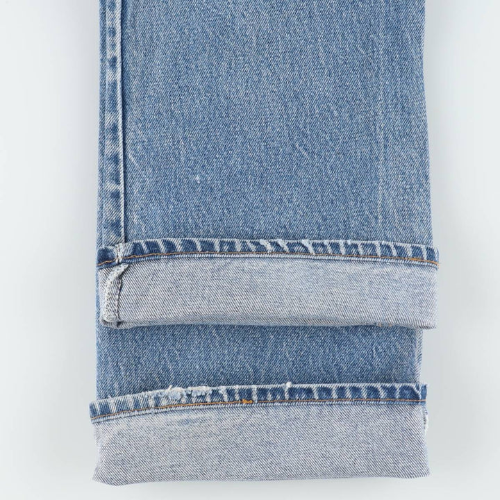 90'S Levi's 20517-0217 Orange Tab Bootcut Denim Pants Made in USA Men's W33 Vintage cotton Blue type light blue Vintage Second Hand