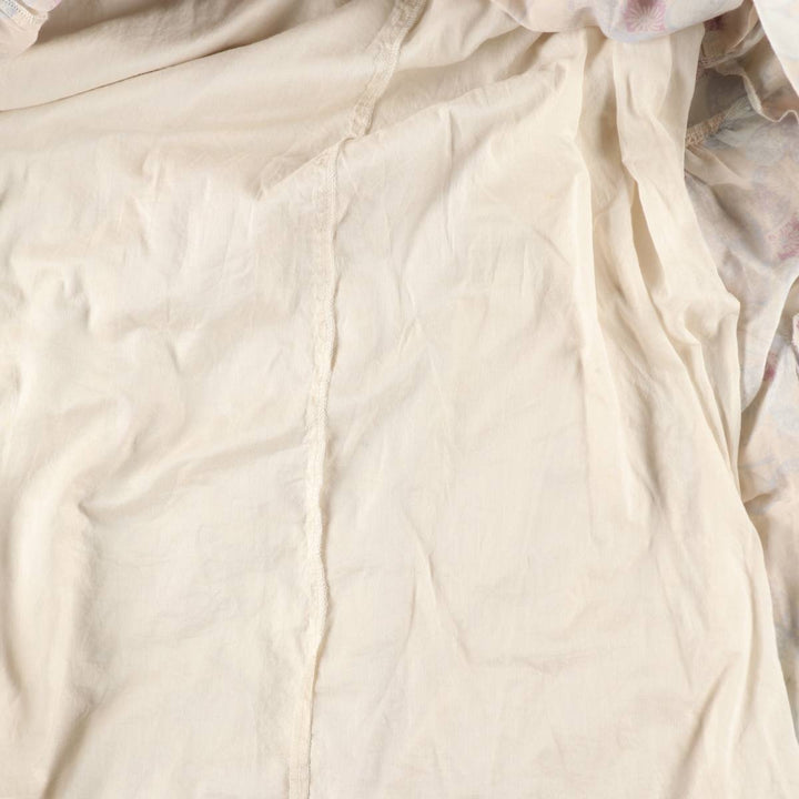 Marc Jacobs MARC BY MARC JACOBS all-over floral print maxi jumper dress, women's size M (approx.) cotton unbleached Vintage Second Hand