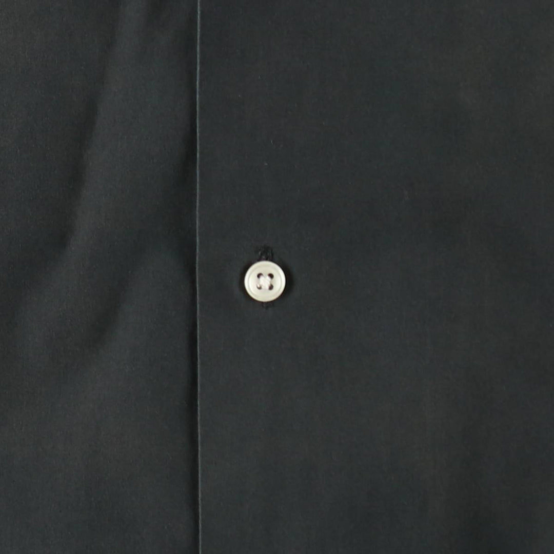 Ralph Lauren POLO by Ralph Lauren CALDWELL Short-Sleeve Open-Collar Cotton Shirt, Boxy Fit, Men's Size L (approx.) cotton Green type dark green Vintage Second Hand