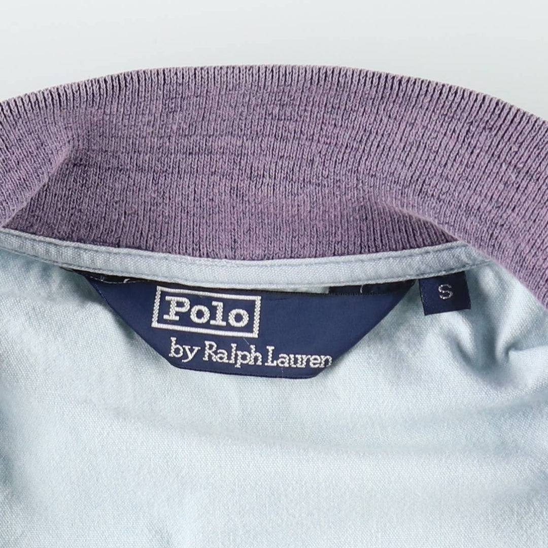 Ralph Lauren POLO by Ralph Lauren Cotton Blouson, Men's Size S (approx.) cotton Blue type light blue Vintage Second Hand