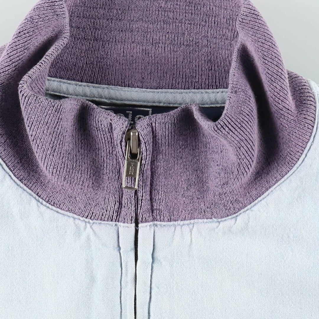 Ralph Lauren POLO by Ralph Lauren Cotton Blouson, Men's Size S (approx.) cotton Blue type light blue Vintage Second Hand
