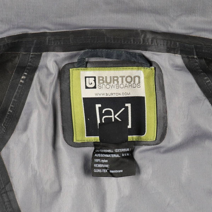 Burton ak Nylon Parka, Men's Size L, GORE-TEX Nylon blue type Vintage Second Hand