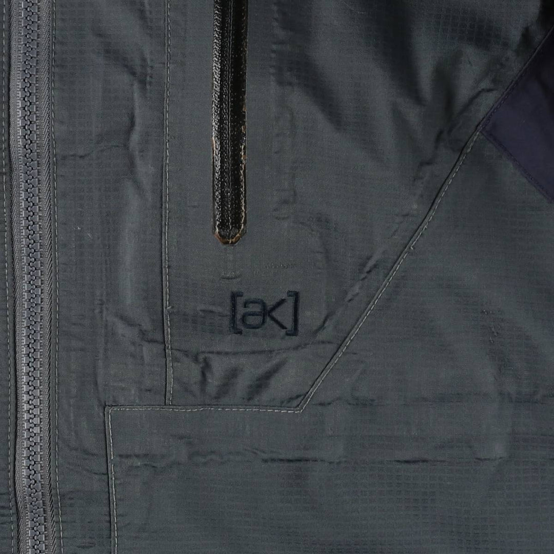 Burton ak Nylon Parka, Men's Size L, GORE-TEX Nylon blue type Vintage Second Hand