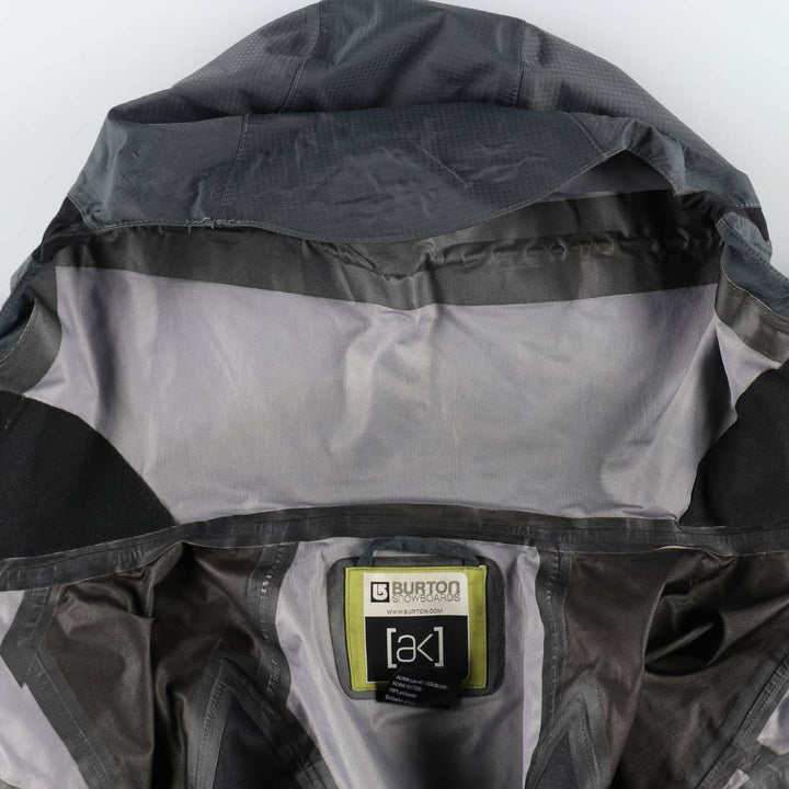 Burton ak Nylon Parka, Men's Size L, GORE-TEX Nylon blue type Vintage Second Hand