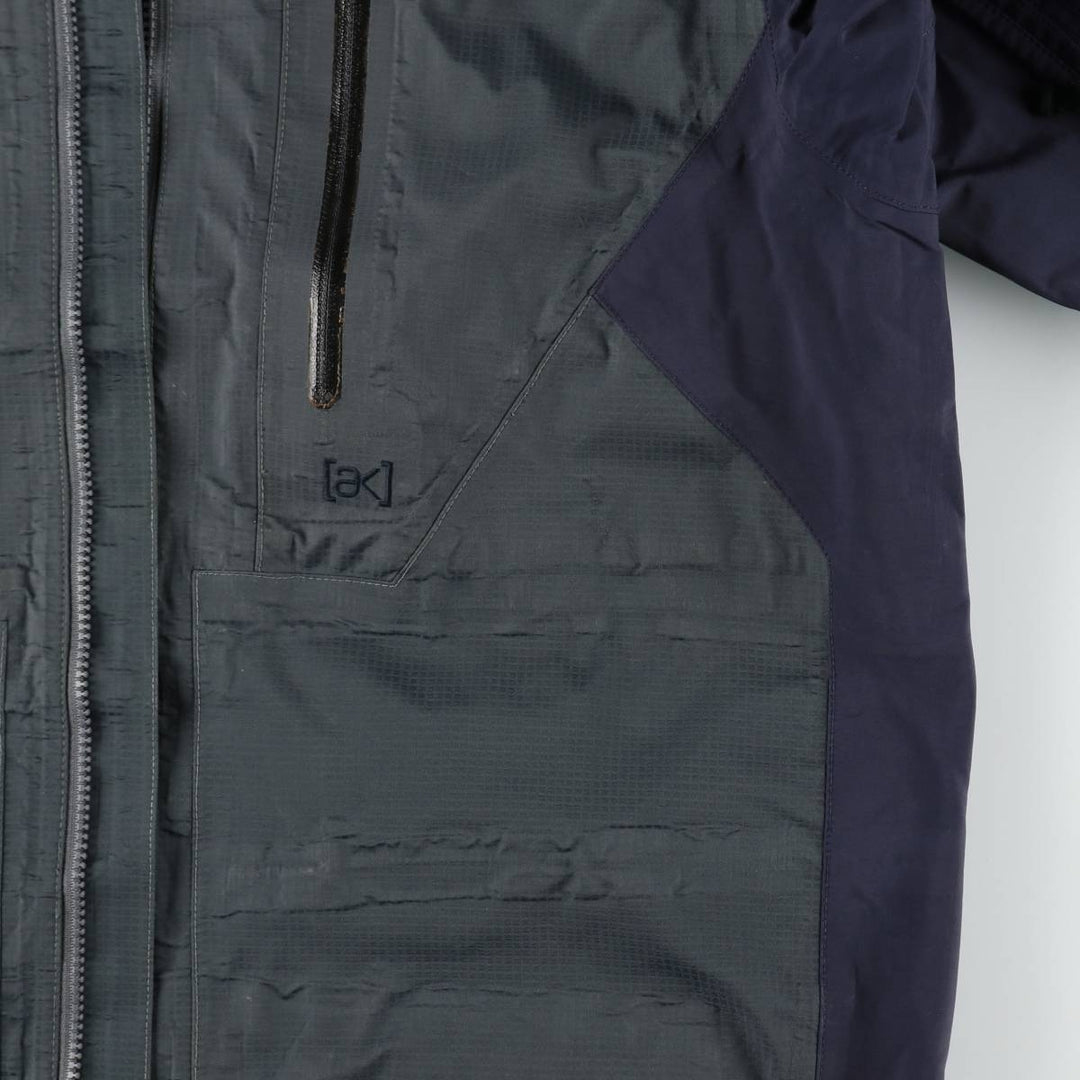 Burton ak Nylon Parka, Men's Size L, GORE-TEX Nylon blue type Vintage Second Hand