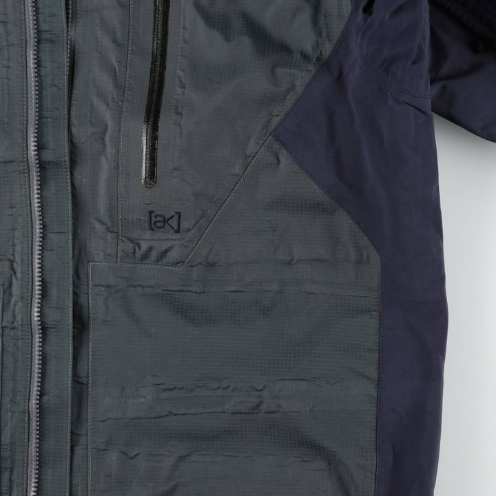 Burton ak Nylon Parka, Men's Size L, GORE-TEX Nylon blue type Vintage Second Hand