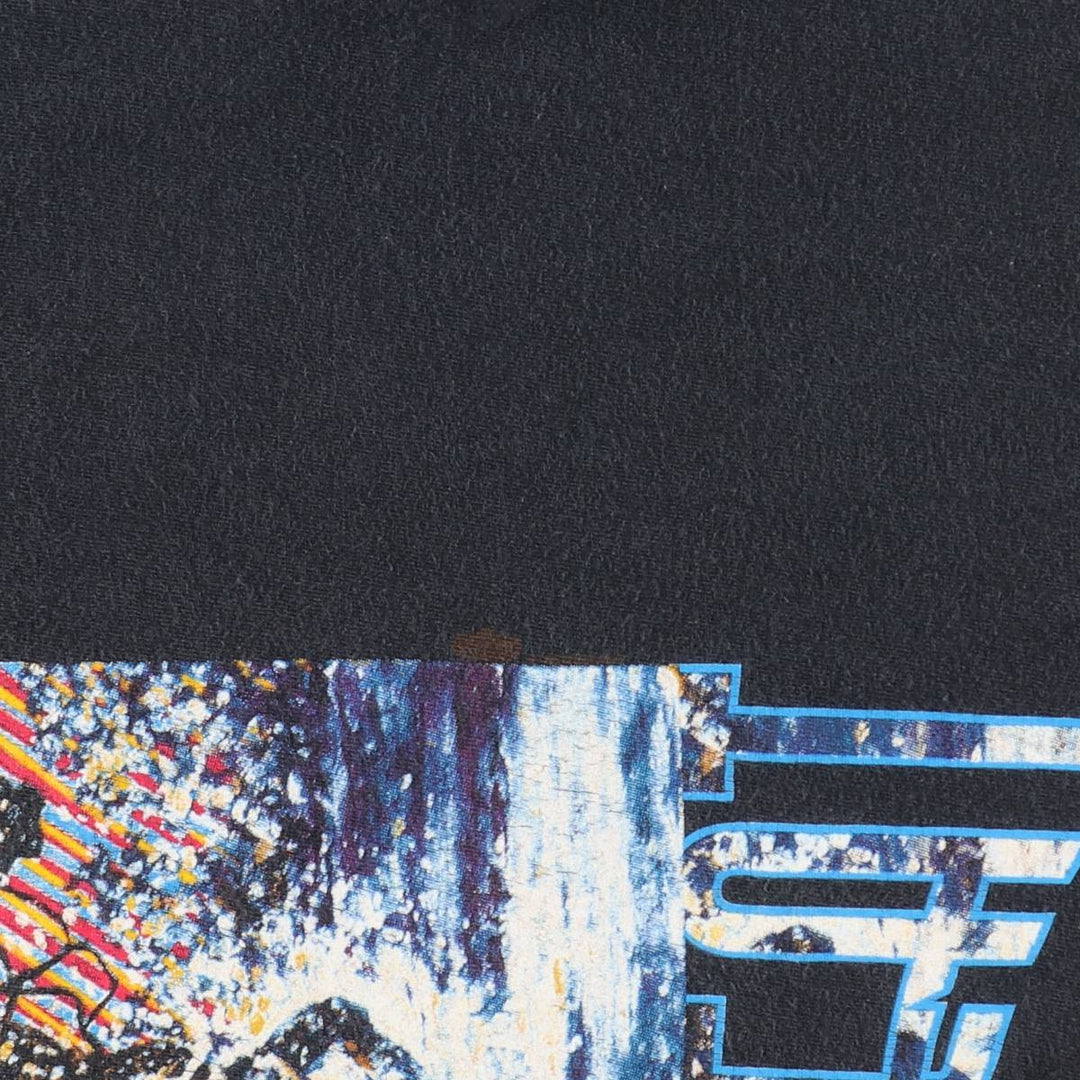 90'S Winterland Productions Little Feat Ain't Had Enough Fun Tour Band T-Shirt (Men's XL equivalent) cotton black type Vintage Second Hand