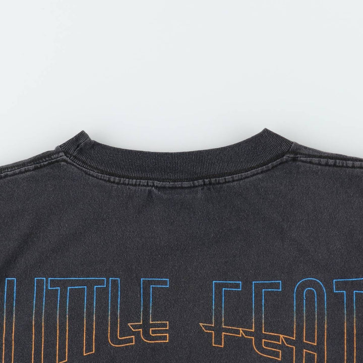 90'S Winterland Productions Little Feat Ain't Had Enough Fun Tour Band T-Shirt (Men's XL equivalent) cotton black type Vintage Second Hand