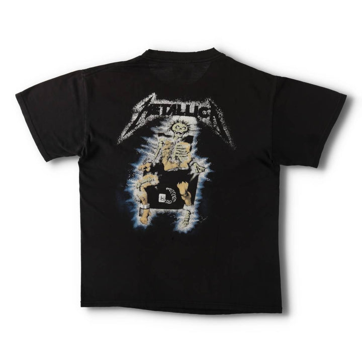 90'S ARTIMONDE METALLICA METAL UP YOUR ASS Band T-shirt (Men's Size S) unclear black type Vintage Second Hand