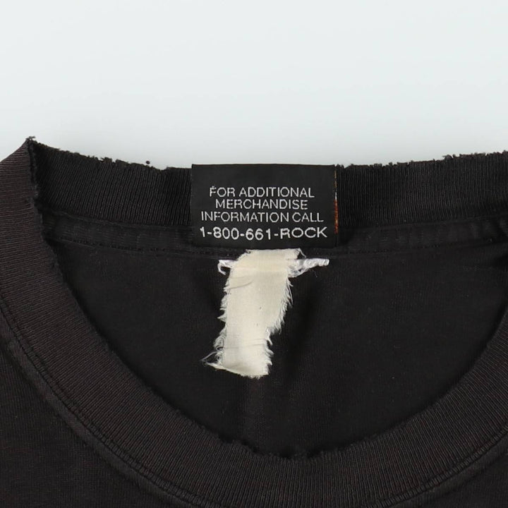 90'S ARTIMONDE METALLICA METAL UP YOUR ASS Band T-shirt (Men's Size S) unclear black type Vintage Second Hand