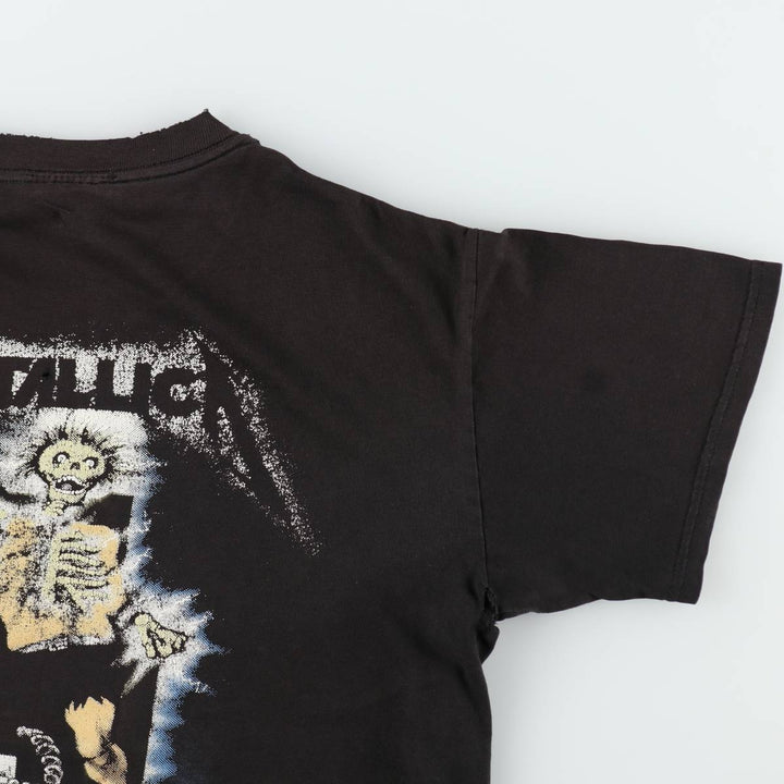 90'S ARTIMONDE METALLICA METAL UP YOUR ASS Band T-shirt (Men's Size S) unclear black type Vintage Second Hand
