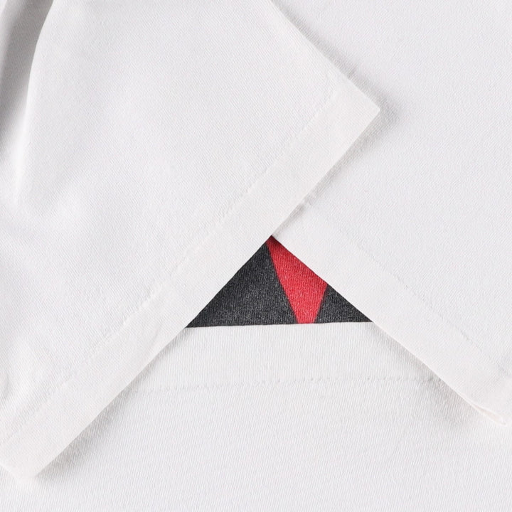 ~90'S GUGGENHEIM MUSEUM Genpei Akasegawa Art T-shirt, Made in USA, Men's XL equivalent, Vintage cotton white type Vintage Second Hand
