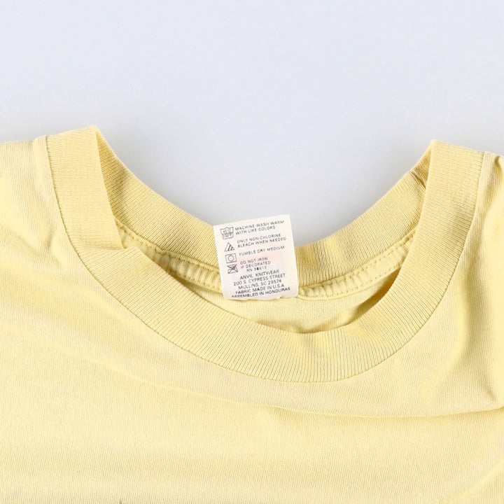 90'S Anvil Pierre-Auguste Renoir Chrysanthemum Floral Art T-Shirt, Made in USA, Men's XL equivalent, Vintage cotton Beige type Vintage Second Hand