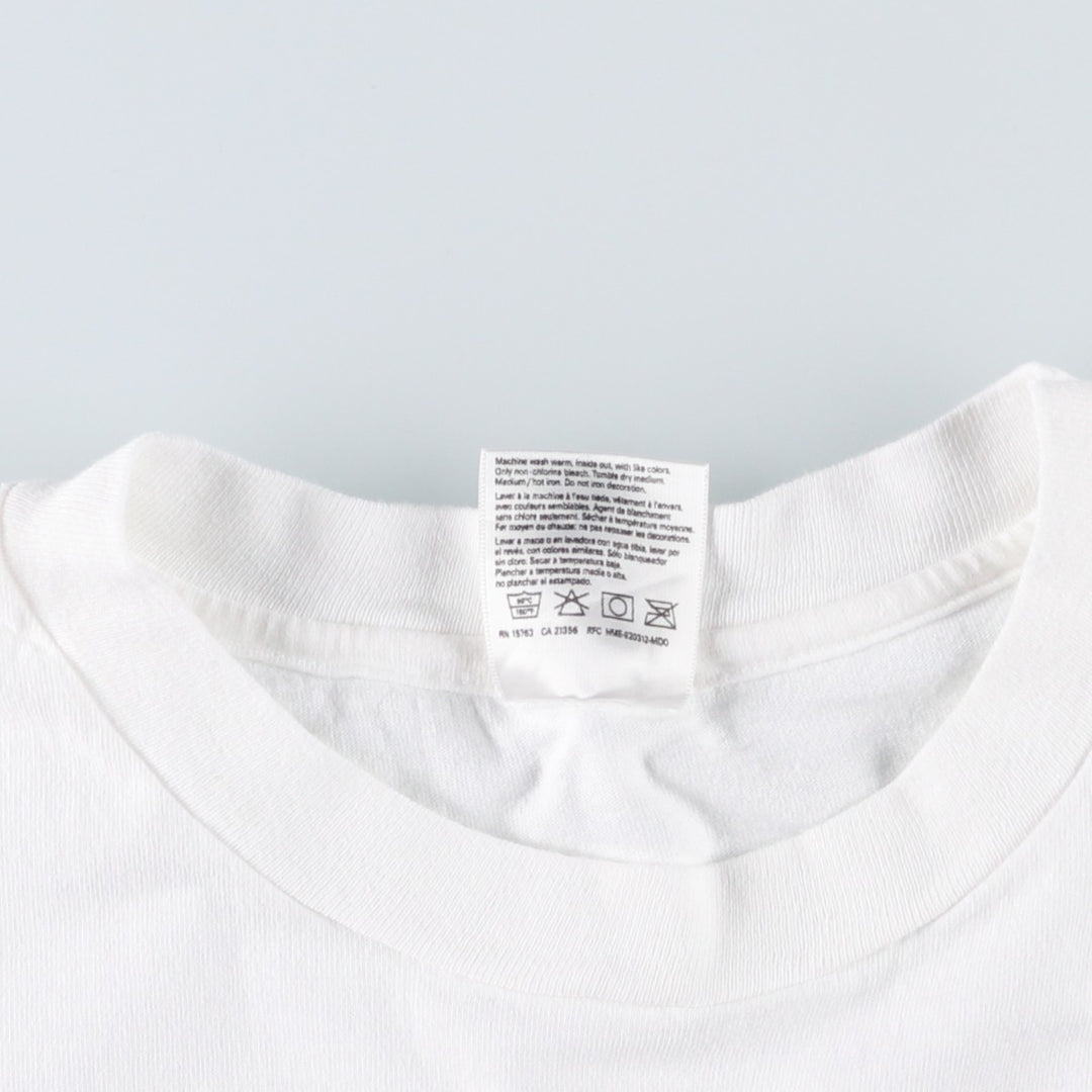 90'S ANDAZIA EINSTEIN Einstein Message T-Shirt, Made in USA, Men's XL equivalent, Vintage cotton white type Vintage Second Hand